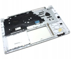 Tastatura Asus VivoBook S14 K430 Argintie cu Palmrest Auriu iluminata backlit