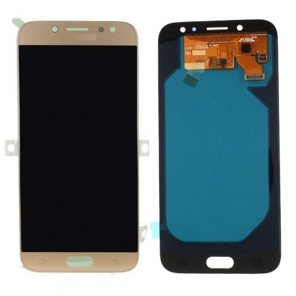 Ansamblu Display LCD + Touchscreen Samsung Galaxy J7 2017 J730M Gold Auriu . Ecran + Digitizer Samsung Galaxy J7 2017 J730M Gold Auriu