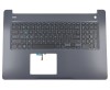 Tastatura Dell G3 3779 Neagra cu Palmrest Gri iluminata backlit. Keyboard Dell G3 3779 Neagra cu Palmrest Gri. Tastaturi laptop Dell G3 3779 Neagra cu Palmrest Gri. Tastatura notebook Dell G3 3779 Neagra cu Palmrest Gri