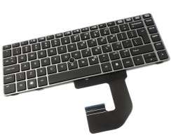 Tastatura HP  6037B0053801 rama gri. Keyboard HP  6037B0053801 rama gri. Tastaturi laptop HP  6037B0053801 rama gri. Tastatura notebook HP  6037B0053801 rama gri
