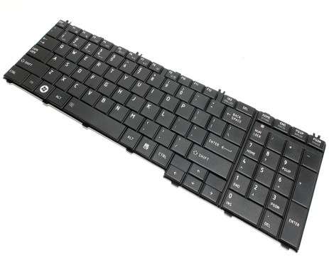 Tastatura Toshiba Satellite L750 neagra. Keyboard Toshiba Satellite L750 neagra. Tastaturi laptop Toshiba Satellite L750 neagra. Tastatura notebook Toshiba Satellite L750 neagra