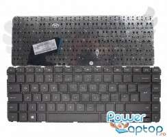Tastatura HP Sleekbook 14 neagra. Keyboard HP Sleekbook 14. Tastaturi laptop HP Sleekbook 14. Tastatura notebook HP Sleekbook 14