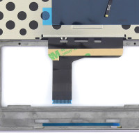 Tastatura Asus ZenBook UX425UA Argintie cu Palmrest Argintiu fara TouchPad iluminata backlit