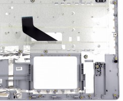 Tastatura Acer Aspire E5 731G Neagra cu Palmrest Argintiu