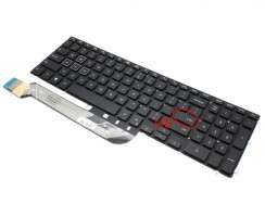 Tastatura Dell NSK-EC0B1 01 iluminata. Keyboard Dell NSK-EC0B1 01. Tastaturi laptop Dell NSK-EC0B1 01. Tastatura notebook Dell NSK-EC0B1 01
