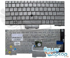 Tastatura HP EliteBook 2730P argintie. Keyboard HP EliteBook 2730P argintie. Tastaturi laptop HP EliteBook 2730P argintie. Tastatura notebook HP EliteBook 2730P argintie