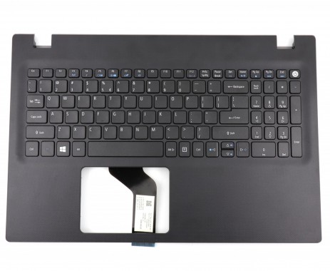 Palmrest Acer Aspire E5-552 cu tastatura. Carcasa Superioara Acer Aspire E5-552 Negru