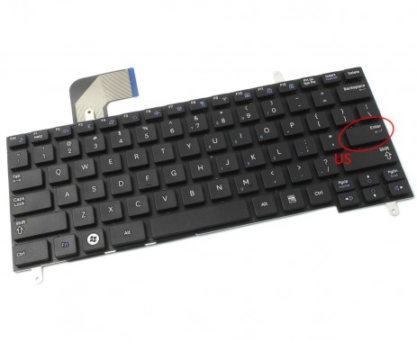 Tastatura Samsung  N250 neagra. Keyboard Samsung  N250. Tastaturi laptop Samsung  N250. Tastatura notebook Samsung  N250