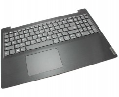 Tastatura Lenovo 5CB0S16759 Gri cu Palmrest Negru si TouchPad. Keyboard Lenovo 5CB0S16759 Gri cu Palmrest Negru si TouchPad. Tastaturi laptop Lenovo 5CB0S16759 Gri cu Palmrest Negru si TouchPad. Tastatura notebook Lenovo 5CB0S16759 Gri cu Palmrest Negru si TouchPad