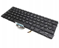 Tastatura Dell 02V354 iluminata. Keyboard Dell 02V354. Tastaturi laptop Dell 02V354. Tastatura notebook Dell 02V354