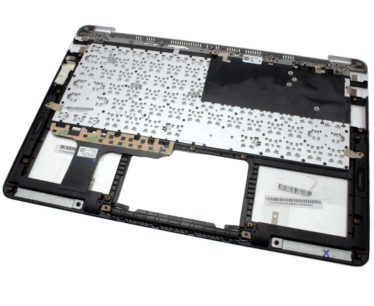Tastatura Asus ZenBook UX305CA Alba cu Palmrest Alb Alb imagine 2022