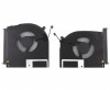 Sistem coolere laptop Alienware M17 R2 N18P 2019. Ventilatoare procesor Alienware M17 R2 N18P 2019. Sistem racire laptop Alienware M17 R2 N18P 2019