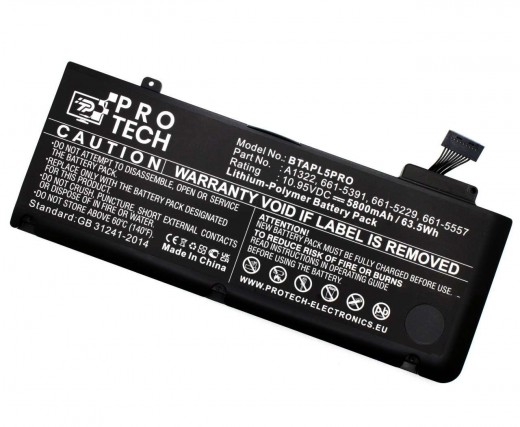 Baterie Apple MacBook Pro Unibody 13 A1278 Late 2011 High Protech Quality Replacement. Acumulator laptop Apple MacBook Pro Unibody 13 A1278 Late 2011