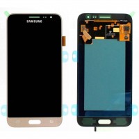 Ansamblu Display LCD + Touchscreen Samsung Galaxy J3 2016 J320P Gold Auriu. Ecran + Digitizer Samsung Galaxy J3 2016 J320P Gold Auriu
