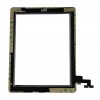 Digitizer Touchscreen Apple iPad 2 A1395 A1396 cu adeziv Alb. Geam Sticla Tableta Apple iPad 2 A1395 A1396 cu adeziv Alb