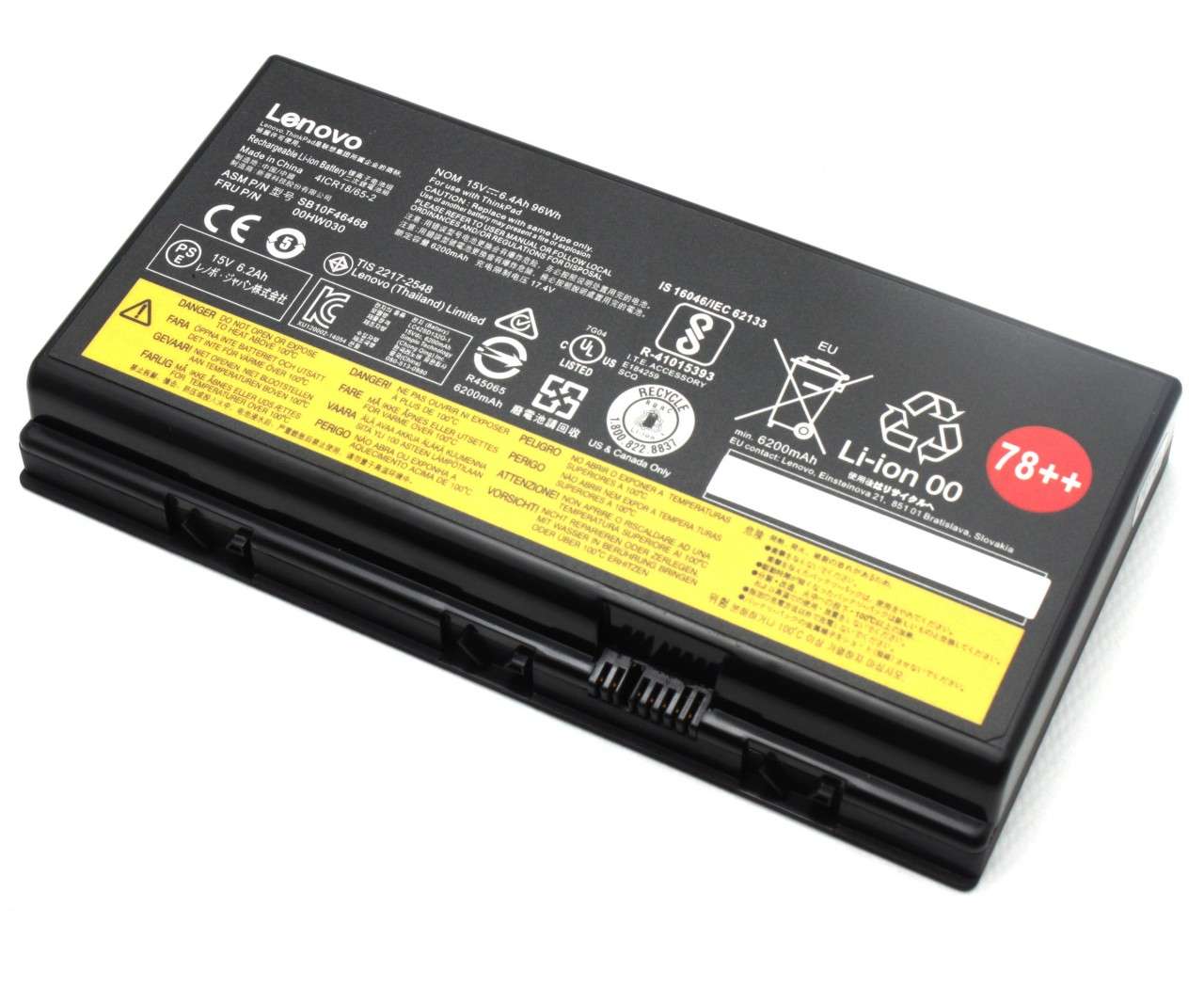 Baterie Lenovo ThinkPad P71 20HK Originala 96Wh 20HK imagine 2022
