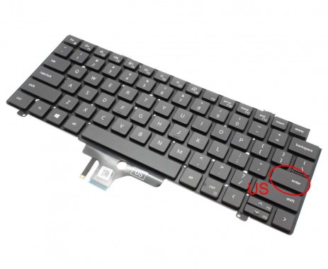 Tastatura Dell PK1330S2B00 iluminata. Keyboard Dell PK1330S2B00. Tastaturi laptop Dell PK1330S2B00. Tastatura notebook Dell PK1330S2B00