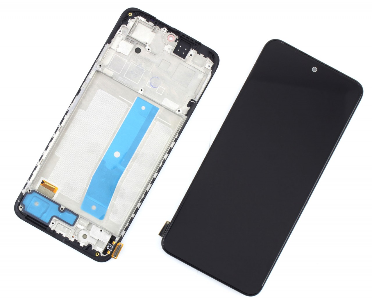 Display Xiaomi Redmi Note 11 4G Oled cu Rama Black Negru black imagine Black Friday 2021