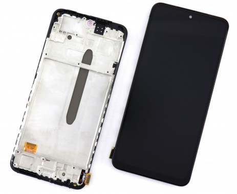 Display Xiaomi Poco M4 Pro 4G Oled cu Rama Black Negru. Ecran Xiaomi Poco M4 Pro 4G Oled cu Rama Black Negru
