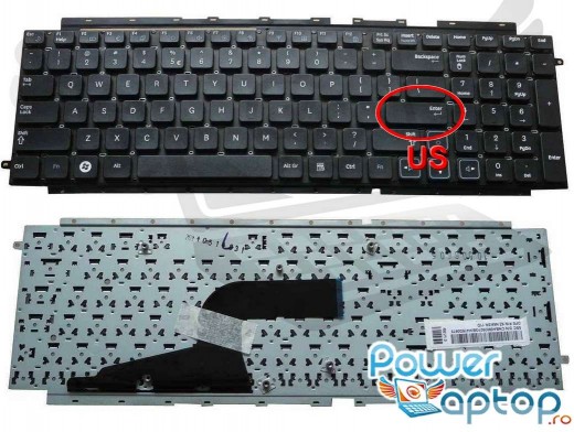 Tastatura Samsung  RC710. Keyboard Samsung  RC710. Tastaturi laptop Samsung  RC710. Tastatura notebook Samsung  RC710