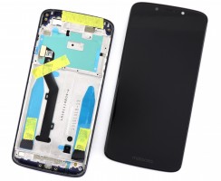 Ansamblu Display LCD + Touchscreen Original Service Pack Black Negru Motorola Moto G6 Play Display Original Service Pack Black Negru cu Rama  . Ecran + Digitizer Original Service Pack Black Negru Motorola Moto G6 Play Display Original Service Pack Black Negru cu Rama