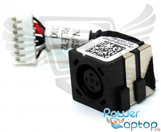 Mufa alimentare Dell  DC30100910L cu fir . DC Jack Dell  DC30100910L cu fir