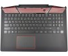 Tastatura Lenovo Legion Y720-15IKB Type 80VR Gri cu Palmrest Negru si TouchPad iluminata backlit. Keyboard Lenovo Legion Y720-15IKB Type 80VR Gri cu Palmrest Negru si TouchPad. Tastaturi laptop Lenovo Legion Y720-15IKB Type 80VR Gri cu Palmrest Negru si TouchPad. Tastatura notebook Lenovo Legion Y720-15IKB Type 80VR Gri cu Palmrest Negru si TouchPad