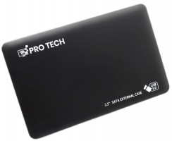 Rack extern HDD ProTech pentru HDD/SSD 2.5'', SATA/USB 3.0, Negru
