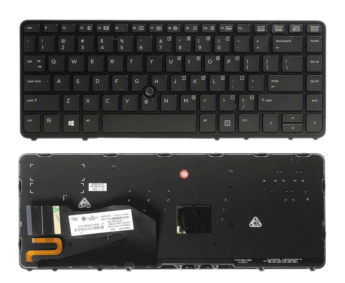 Tastatura HP EliteBook 750 G1 iluminata backlit HP imagine noua reconect.ro