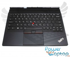 Tastatura Lenovo ThinkPad X1 Tablet 2016 neagra cu Palmrest negru. Keyboard Lenovo ThinkPad X1 Tablet 2016 neagra cu Palmrest negru. Tastaturi laptop Lenovo ThinkPad X1 Tablet 2016 neagra cu Palmrest negru. Tastatura notebook Lenovo ThinkPad X1 Tablet 2016 neagra cu Palmrest negru