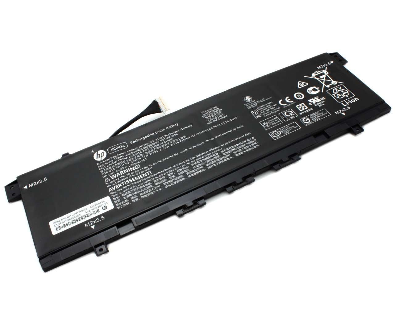 Baterie HP Envy X360 13-AR Originala 53.2Wh 13-AR imagine 2022
