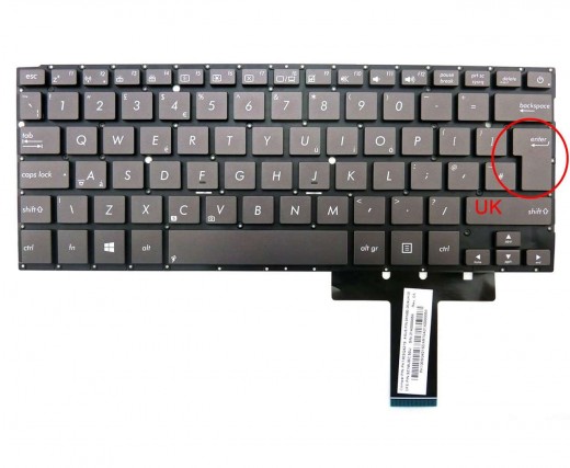 Tastatura Asus Zenbook UX31E. Keyboard Asus Zenbook UX31E. Tastaturi laptop Asus Zenbook UX31E. Tastatura notebook Asus Zenbook UX31E