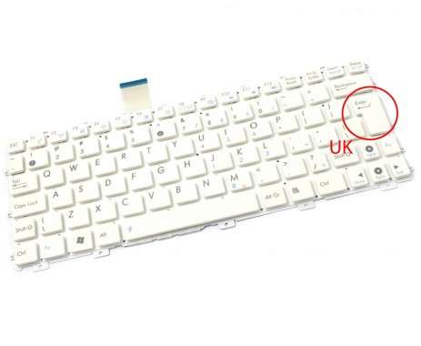 Tastatura Asus Eee PC 1025C alba. Keyboard Asus Eee PC 1025C. Tastaturi laptop Asus Eee PC 1025C. Tastatura notebook Asus Eee PC 1025C