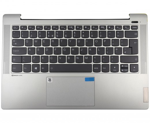 Tastatura Lenovo AP2UZ000530 Gri cu Palmrest Argintiu si TouchPad iluminata backlit. Keyboard Lenovo AP2UZ000530 Gri cu Palmrest Argintiu si TouchPad. Tastaturi laptop Lenovo AP2UZ000530 Gri cu Palmrest Argintiu si TouchPad. Tastatura notebook Lenovo AP2UZ000530 Gri cu Palmrest Argintiu si TouchPad