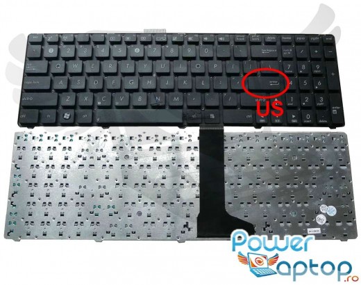 Tastatura Asus  U53. Keyboard Asus  U53. Tastaturi laptop Asus  U53. Tastatura notebook Asus  U53