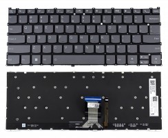 Tastatura Lenovo LCM21L13USJ6865 Gri iluminata backlit. Keyboard Lenovo LCM21L13USJ6865 Gri. Tastaturi laptop Lenovo LCM21L13USJ6865 Gri. Tastatura notebook Lenovo LCM21L13USJ6865 Gri