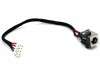 Mufa alimentare Asus  X55U cu fir . DC Jack Asus  X55U cu fir
