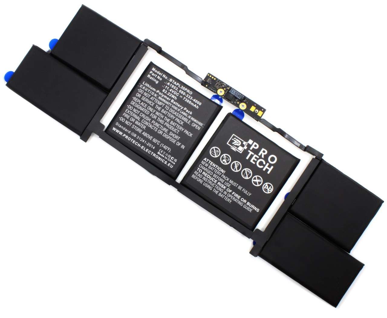 Baterie Apple Macbook Pro Retina 15” A1990 Touch Bar 2019 Protech High Quality Replacement Apple imagine noua 2022