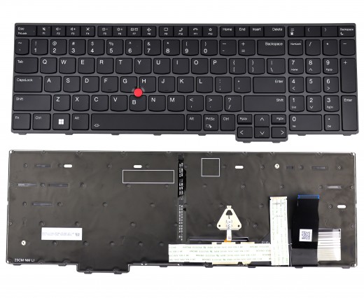 Tastatura Lenovo 5N21K05152 Neagra cu TrackPoint iluminata backlit. Keyboard Lenovo 5N21K05152 Neagra cu TrackPoint. Tastaturi laptop Lenovo 5N21K05152 Neagra cu TrackPoint. Tastatura notebook Lenovo 5N21K05152 Neagra cu TrackPoint