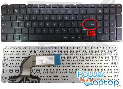 Tastatura HP Pavilion 17n 17-n. Keyboard HP Pavilion 17n 17-n. Tastaturi laptop HP Pavilion 17n 17-n. Tastatura notebook HP Pavilion 17n 17-n