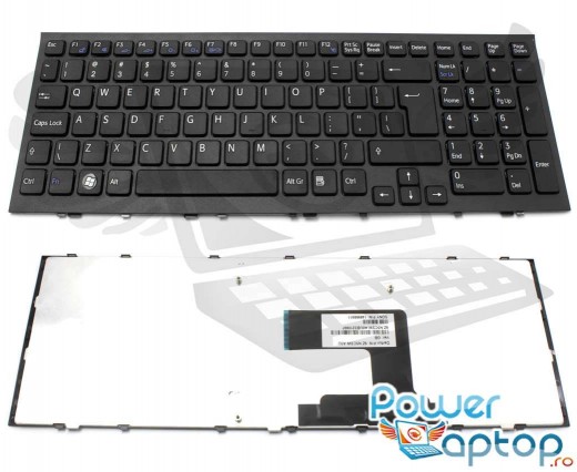 Tastatura Sony VAIO VPCEL22FX. Keyboard Sony VAIO VPCEL22FX. Tastaturi laptop Sony VAIO VPCEL22FX. Tastatura notebook Sony VAIO VPCEL22FX