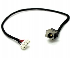 Mufa alimentare Toshiba Satellite P55t-A cu fir . DC Jack Toshiba Satellite P55t-A cu fir