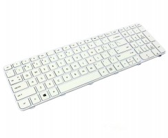 Tastatura HP  699497 BB1 alba. Keyboard HP  699497 BB1 alba. Tastaturi laptop HP  699497 BB1 alba. Tastatura notebook HP  699497 BB1 alba
