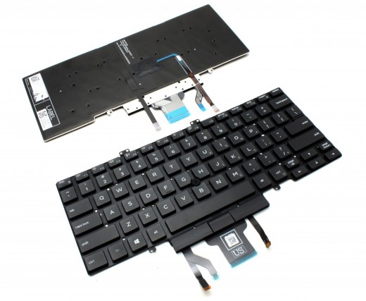 Tastatura Dell 3J9FC iluminata backlit. Keyboard Dell 3J9FC iluminata backlit. Tastaturi laptop Dell 3J9FC iluminata backlit. Tastatura notebook Dell 3J9FC iluminata backlit