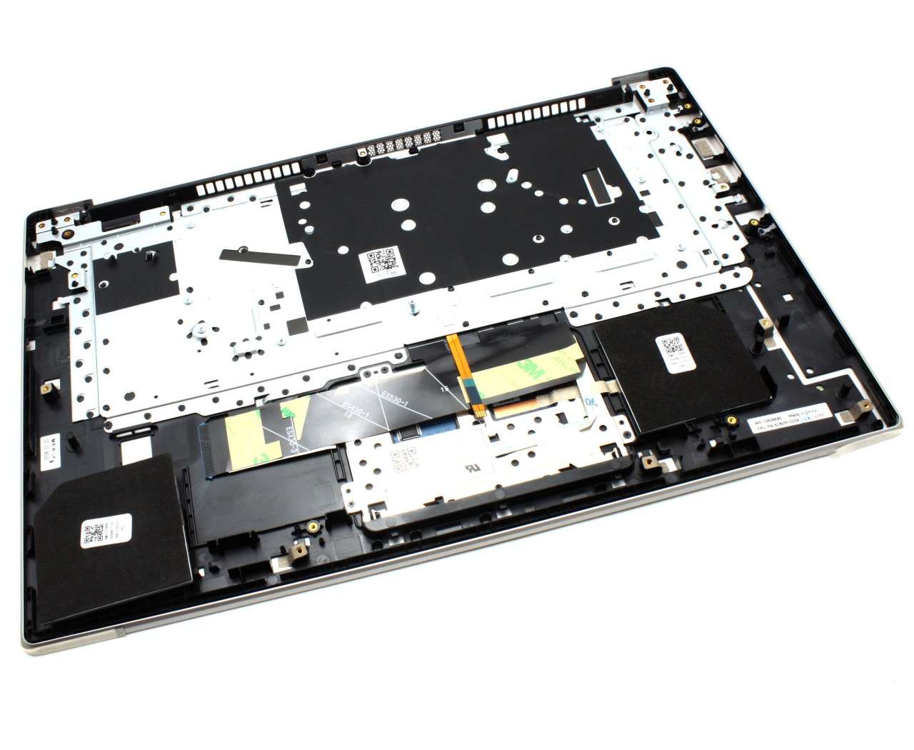 Tastatura Lenovo IdeaPad 530S-15 Neagra cu Palmrest Argintiu si TouchPad iluminata backlit (Neagra) imagine 2022