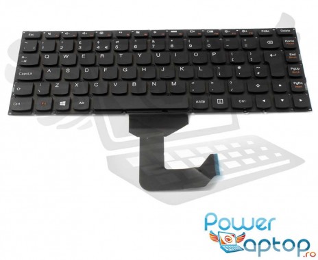 Tastatura Lenovo IdeaPad S300 ITH neagra. Keyboard Lenovo IdeaPad S300 ITH. Tastaturi laptop Lenovo IdeaPad S300 ITH. Tastatura notebook Lenovo IdeaPad S300 ITH