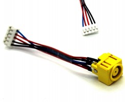 Mufa alimentare Lenovo Thinkpad T61p cu fir . DC Jack Lenovo Thinkpad T61p cu fir