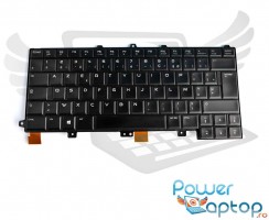 Tastatura Dell Alienware M14x R2 iluminata backlit FR. Keyboard Dell Alienware M14x R2 iluminata backlit. Tastaturi laptop Dell Alienware M14x R2 iluminata backlit. Tastatura notebook Dell Alienware M14x R2 iluminata backlit
