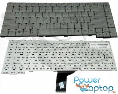Tastatura Fujitsu Siemens Amilo K7610 argintie. Keyboard Fujitsu Siemens Amilo K7610 argintie. Tastaturi laptop Fujitsu Siemens Amilo K7610 argintie. Tastatura notebook Fujitsu Siemens Amilo K7610 argintie