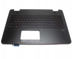 Palmrest Asus ROG N551JW cu tastatura. Carcasa Superioara Asus ROG N551JW Negru